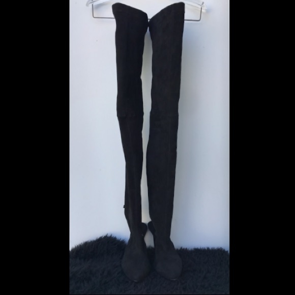 Sale! DONNA KARAN Over The Knee Boots - Picture 1 of 7
